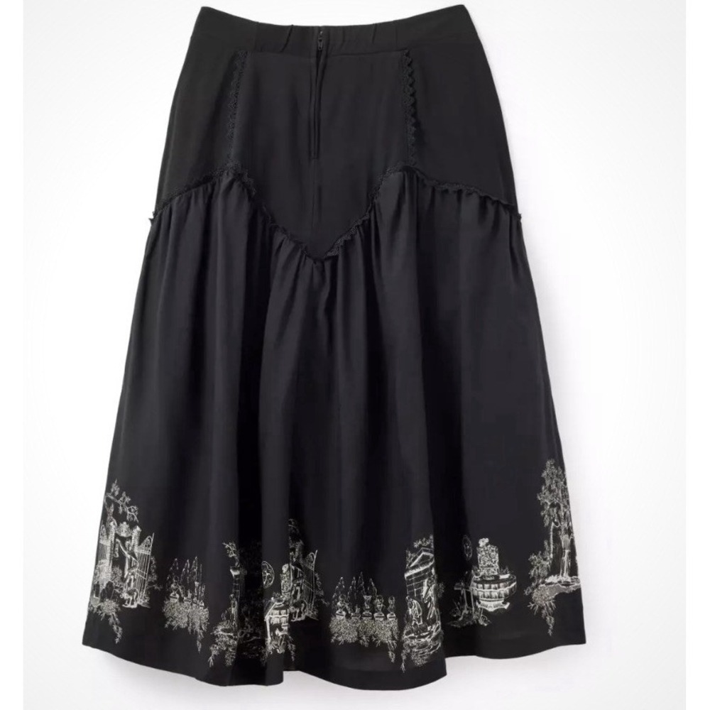 Disney Parks 4X The Dress Shop Her Universe Haunted Mansion Ballroom Skirt NWT